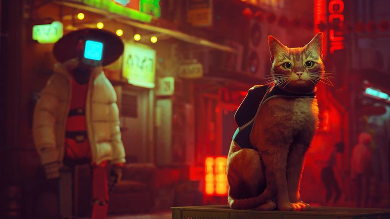 Jogo do
gato vira-lata dá nova perspectiva no cyberpunk