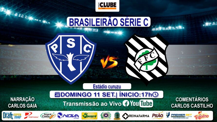 Tem Jogo no DOL: Paysandu 0 x 0  Figueirense; ouça aqui!