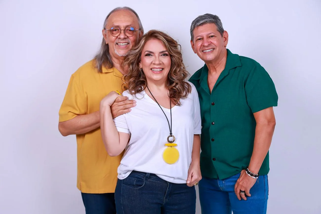 Nilson Chaves, Lucinnha Bastos e Mahrco Monteiro sobem ao palco na noite deste sábado, 24, como o trio "Trilogia", relembrando os maiores sucessos paraenses