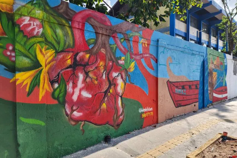 Programação começa às 8h30, com a conclusão da arte colorida do grafite nos muros do Centro de Ciências Sociais e Educação, entre outras atrações

