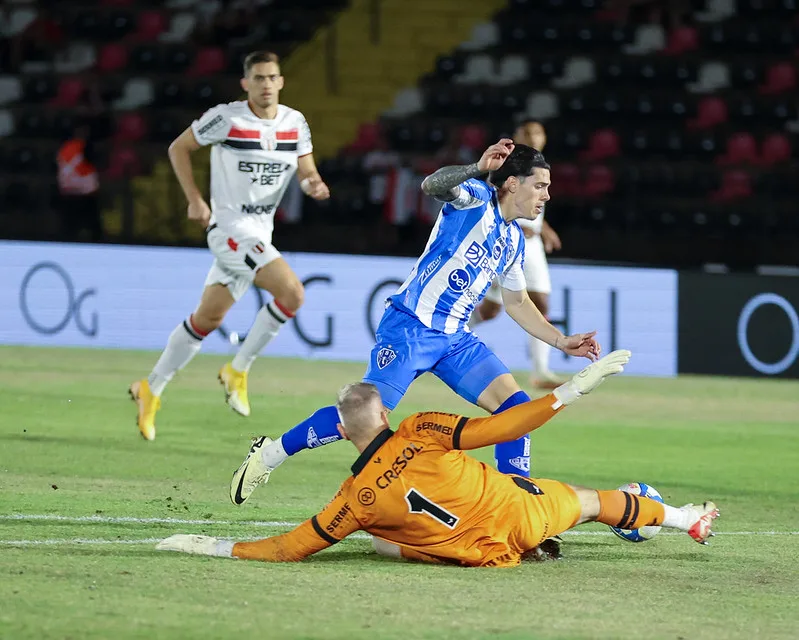 O Paysandu não vence há cinco jogos. Foto: Jorge Luís Totti/Paysandu