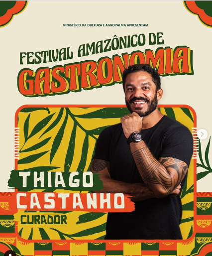 O chef Thiago Castanho é o curador do festival