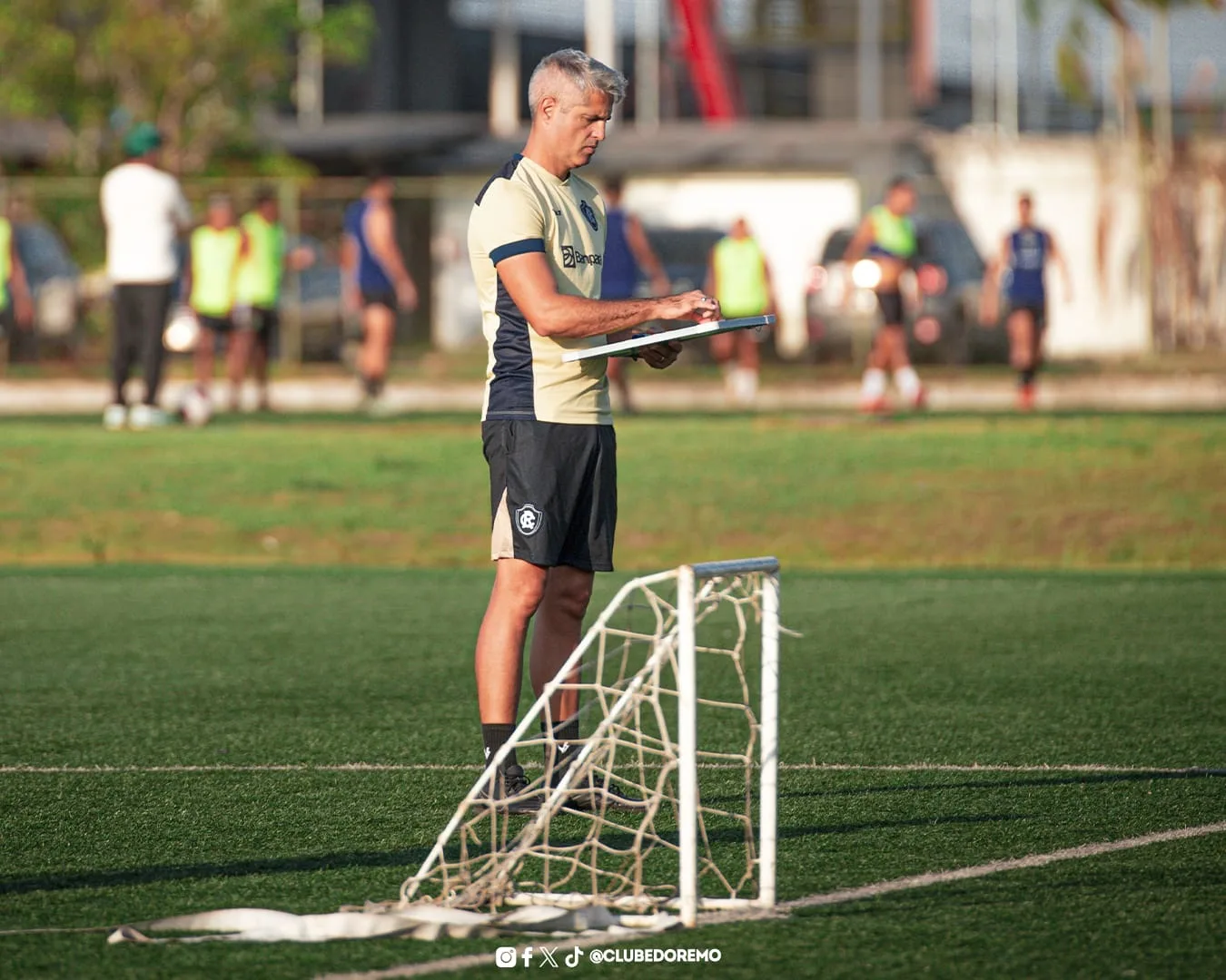 Rodrigo Santana quer time azulino concentrado em trazer vitória sem depender de outros resultados. Foto: SAMARA MIRANDA-REMO