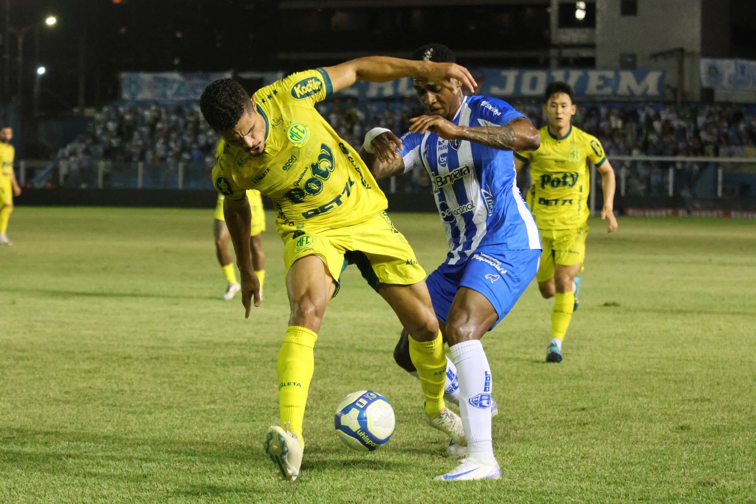 O Paysandu tropeçou em casa. Foto: Wagner Almeida