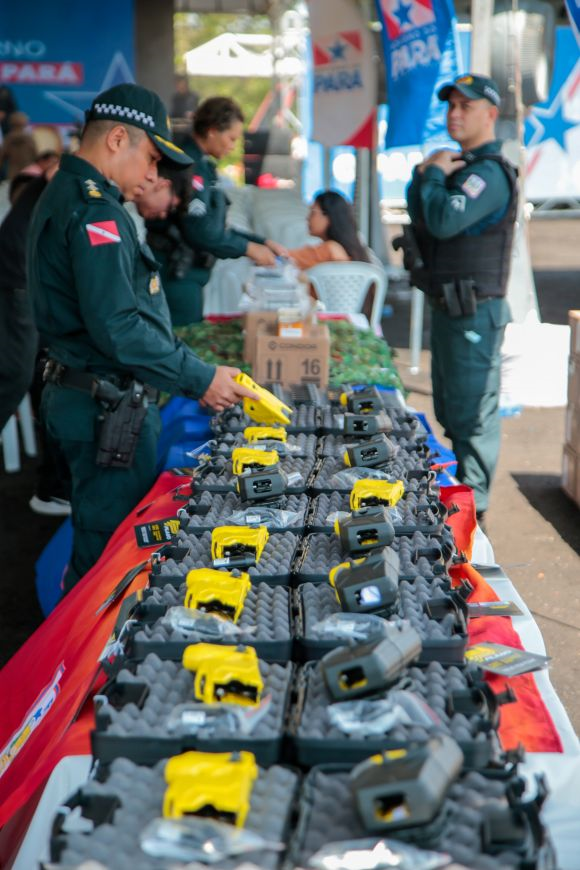 Polícia do Pará recebeu novos equipamentos. Foto: Marco Santos/Ag. Pará