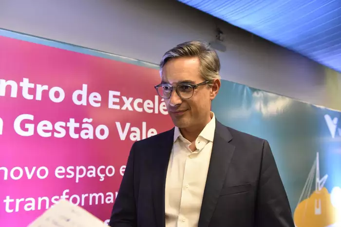 A Vale comunicou na segunda-feira (26) a eleição de seu vice-presidente financeiro, Gustavo Pimenta, para o cargo de presidente da companhia