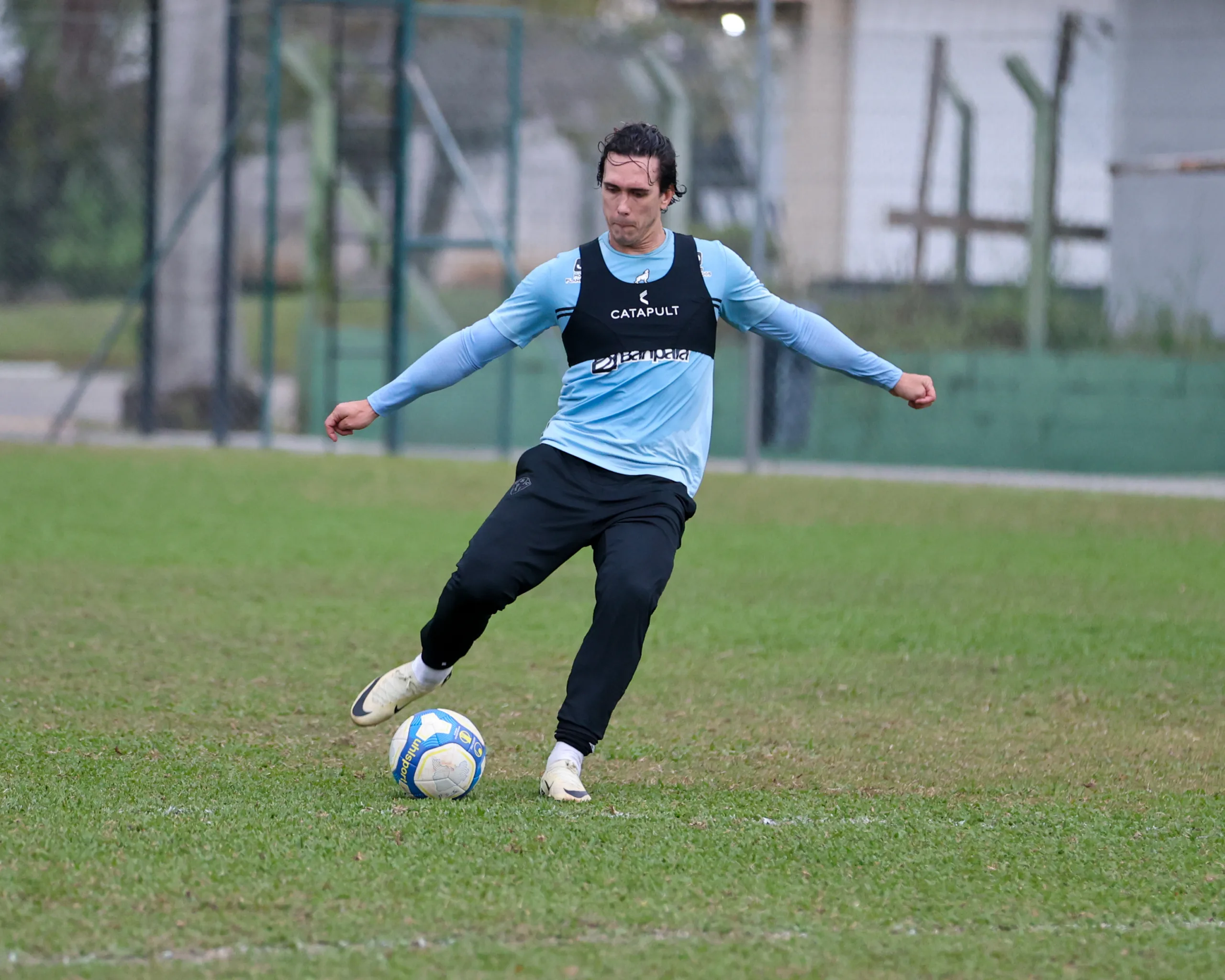 Nicolas, atacante do Paysandu. Foto: Jorge Luis Totti/PSC