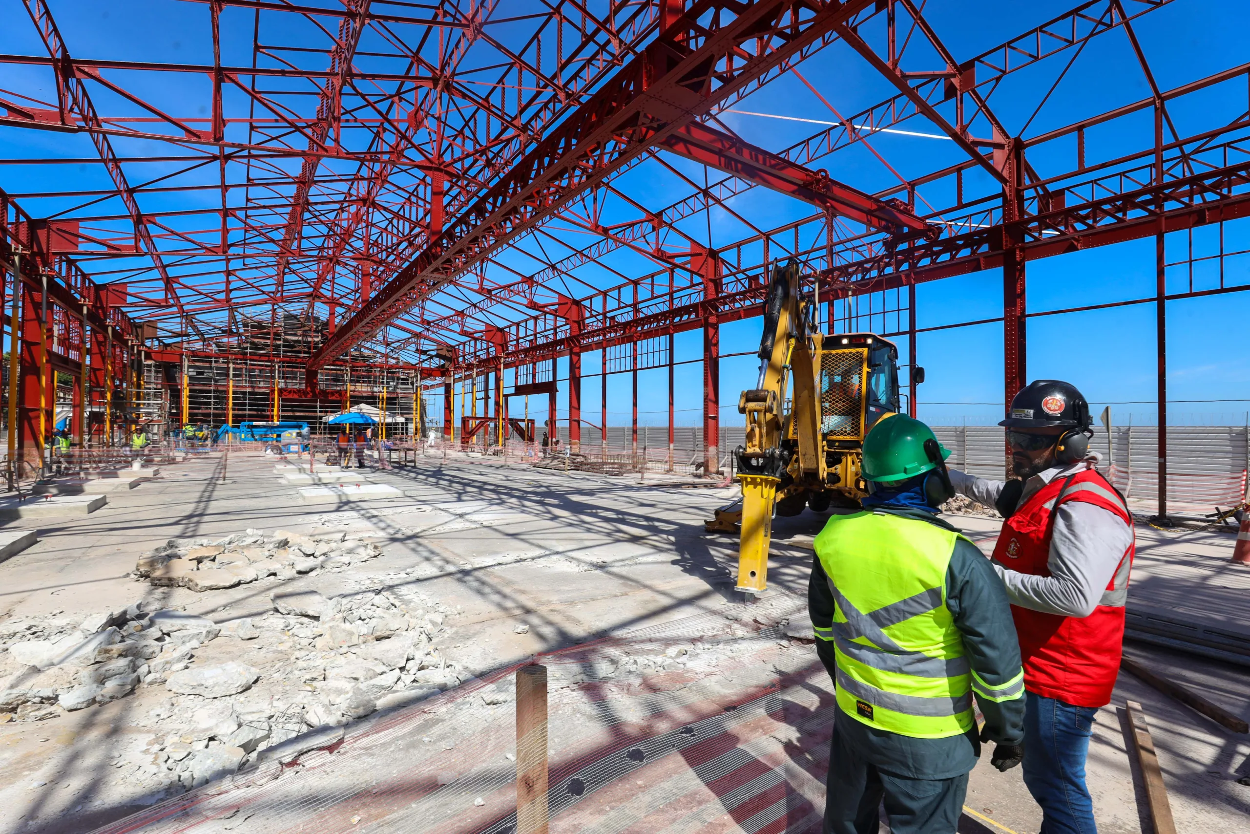 O governo federal está investindo na infraestrutura de Belém.