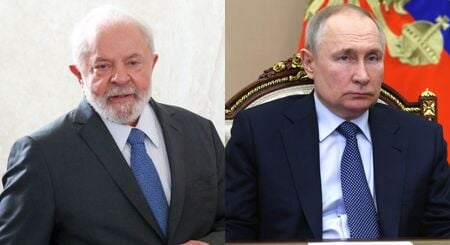 Nesta segunda-feira, 18 de agosto, o presidente Luiz Inácio Lula da Silva recebeu uma ligação do presidente da Rússia, Vladimir Putin.