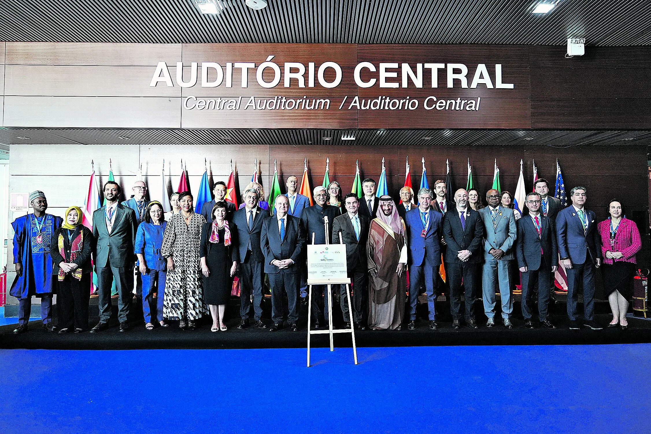 O documento assinado pelas delegações em Belém será levado para os debates do G20 que ocorrerão no Rio de Janeiro

FOTO: ROBERTO CASTRO / MTUR