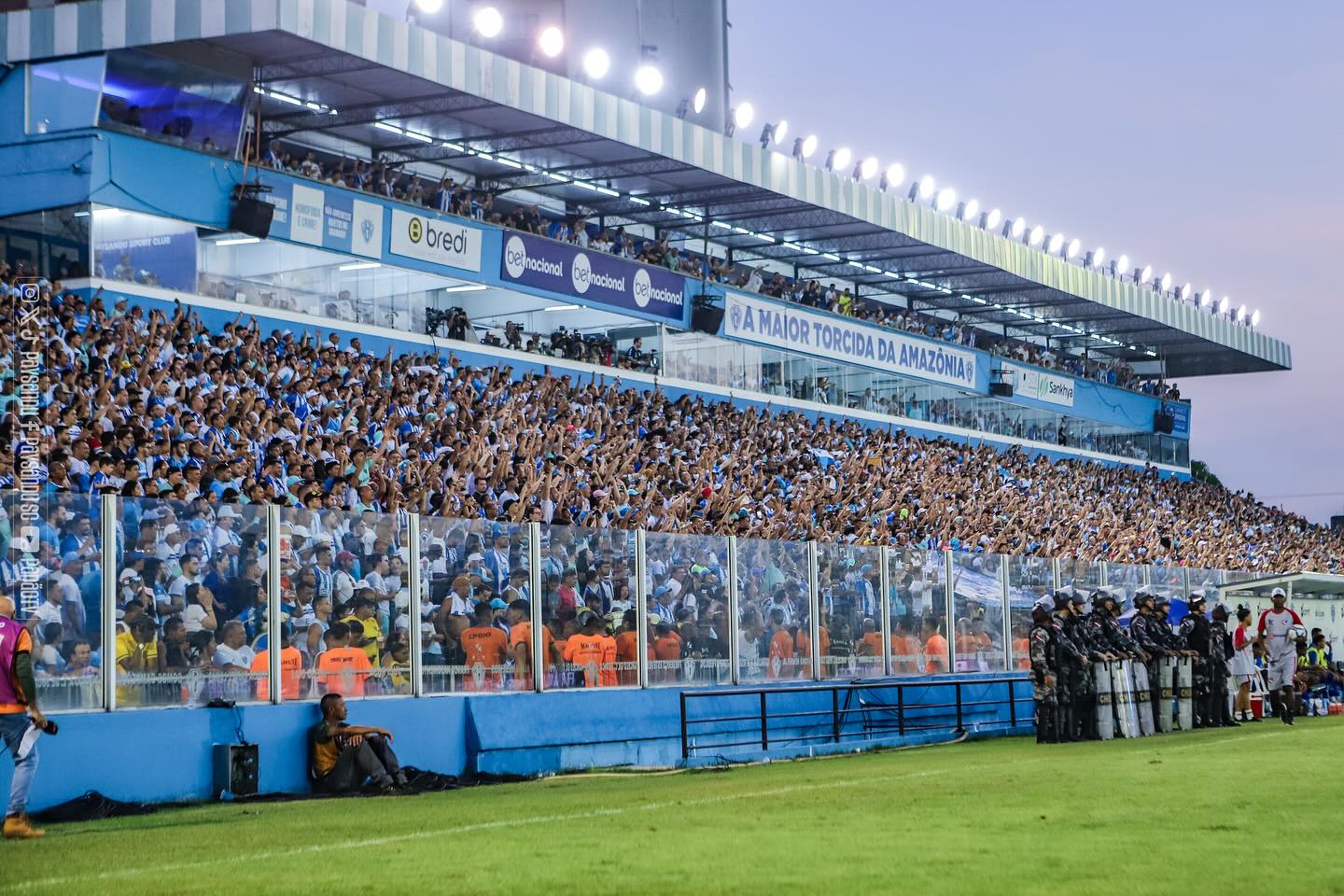 Enquanto o Paysandu luta para se manter na Série B em 2024, os bastidores do clube estão voltados agora para as eleições que irão decidir quem vai assumir o Papão no próximo biênio. , Foto: Paysandu