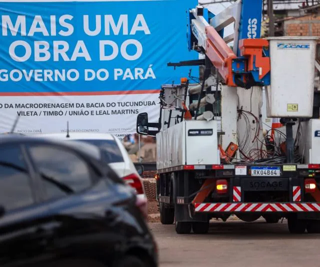 Obras de macrodrenagem no Marco seguem em ritmo acelerado