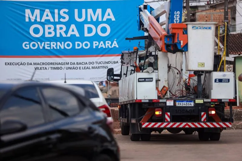 Obras de macrodrenagem no Marco seguem em ritmo acelerado