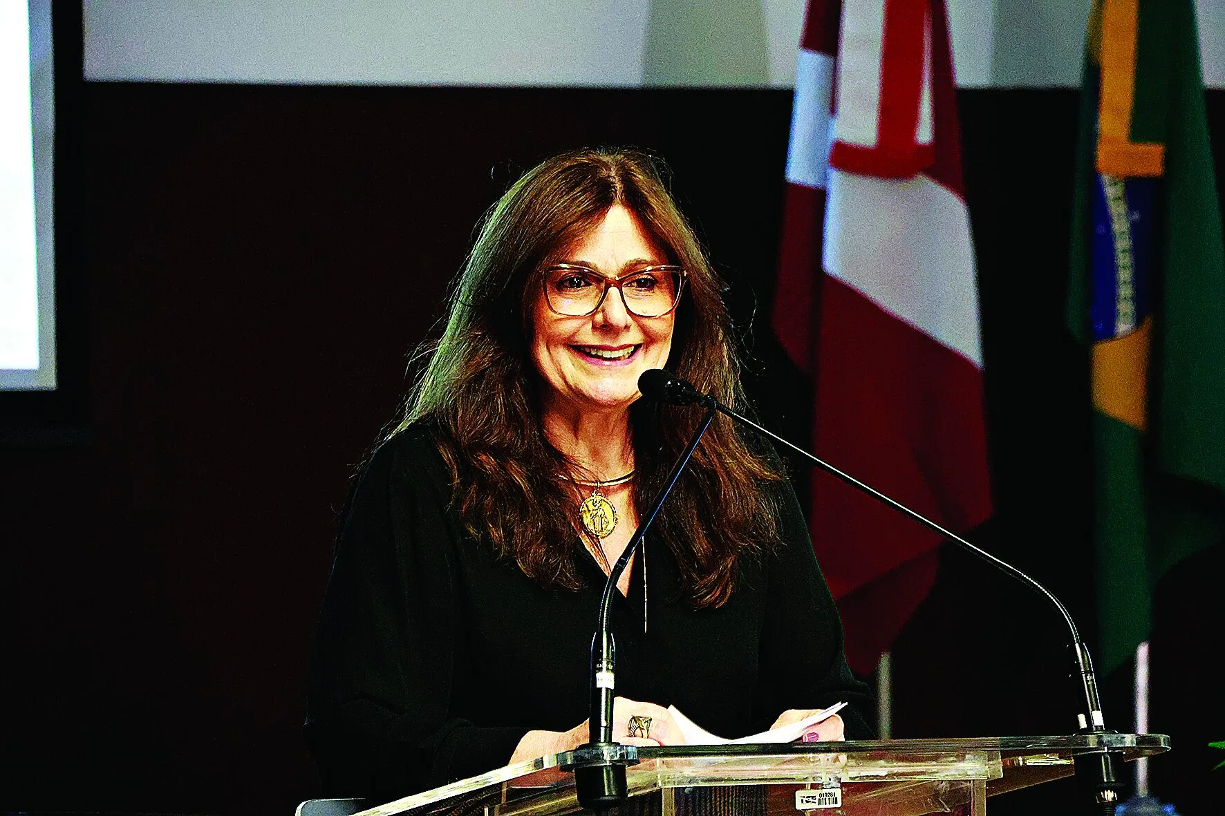 Rosa Edigia Crispino, presidente do TCE-PA: reconhecimento

Foto: Ricardo Amanajás / Diário do Pará.