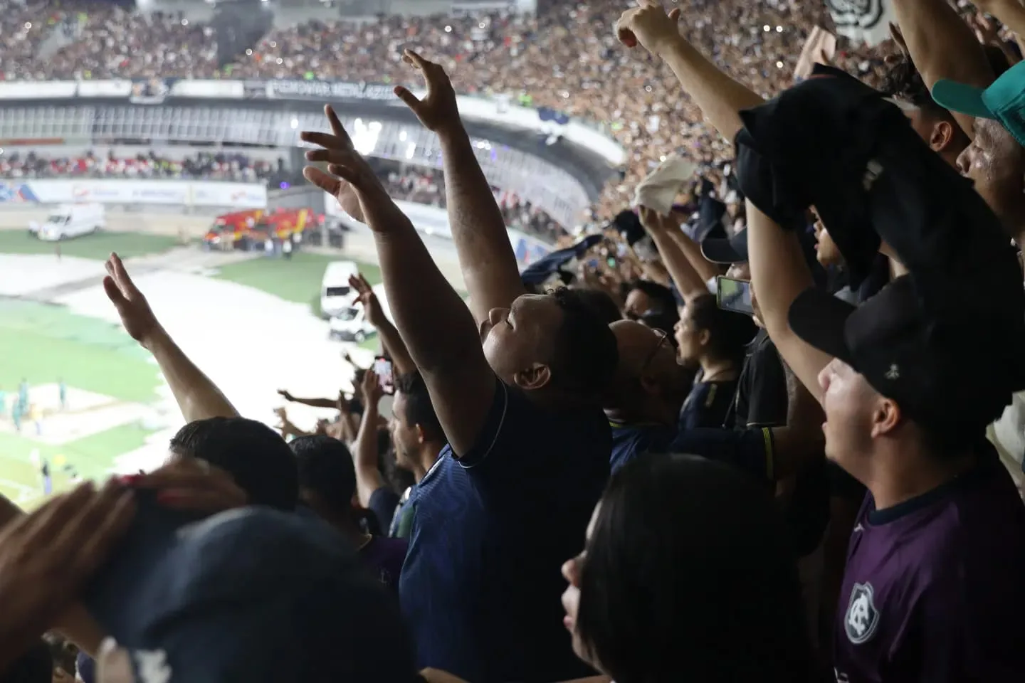 Além de garantir o acesso para a Série B incentivado pela torcida, o Clube do Remo festejou também uma excelente arrecadação. Foto: Felipe Sacramento