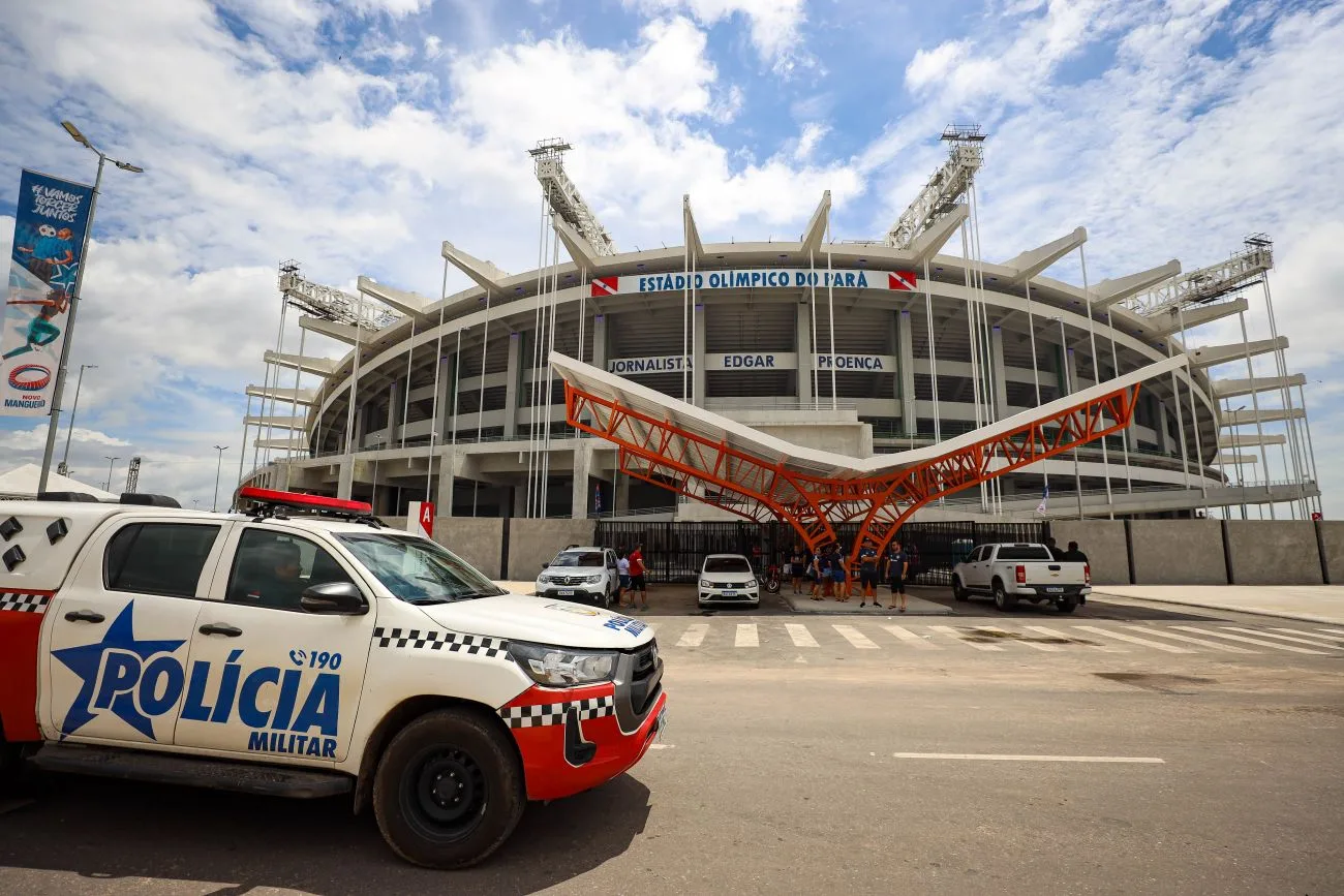 A PM reforçará a segurança neste domingo no Mangueirão