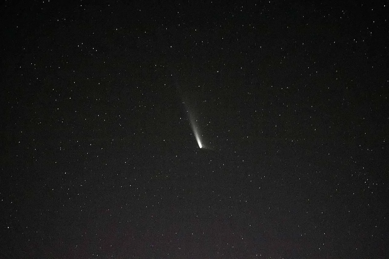 Cometa do Século fica visível em todo o Brasil. Foto: Nasa