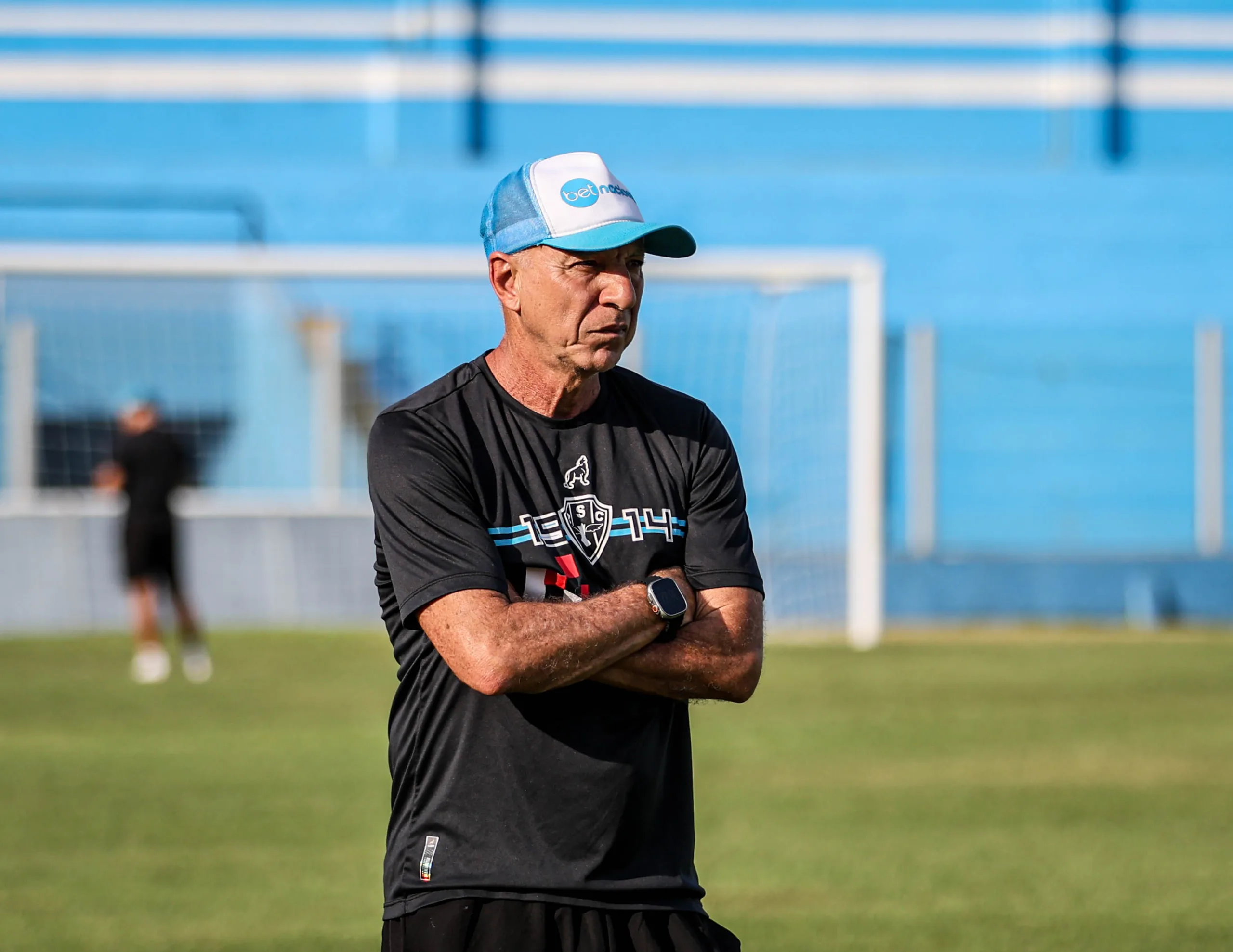 Desanuviar o clima conturbado da Curuzu parece ser uma missão árdua para Márcio Fernandes - Foto Matheus Vieira/PSC