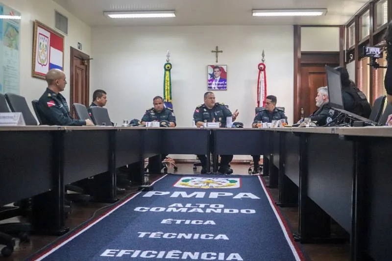 Encontro aconteceu no Quartel do Comando Geral da PMPA em Belém

