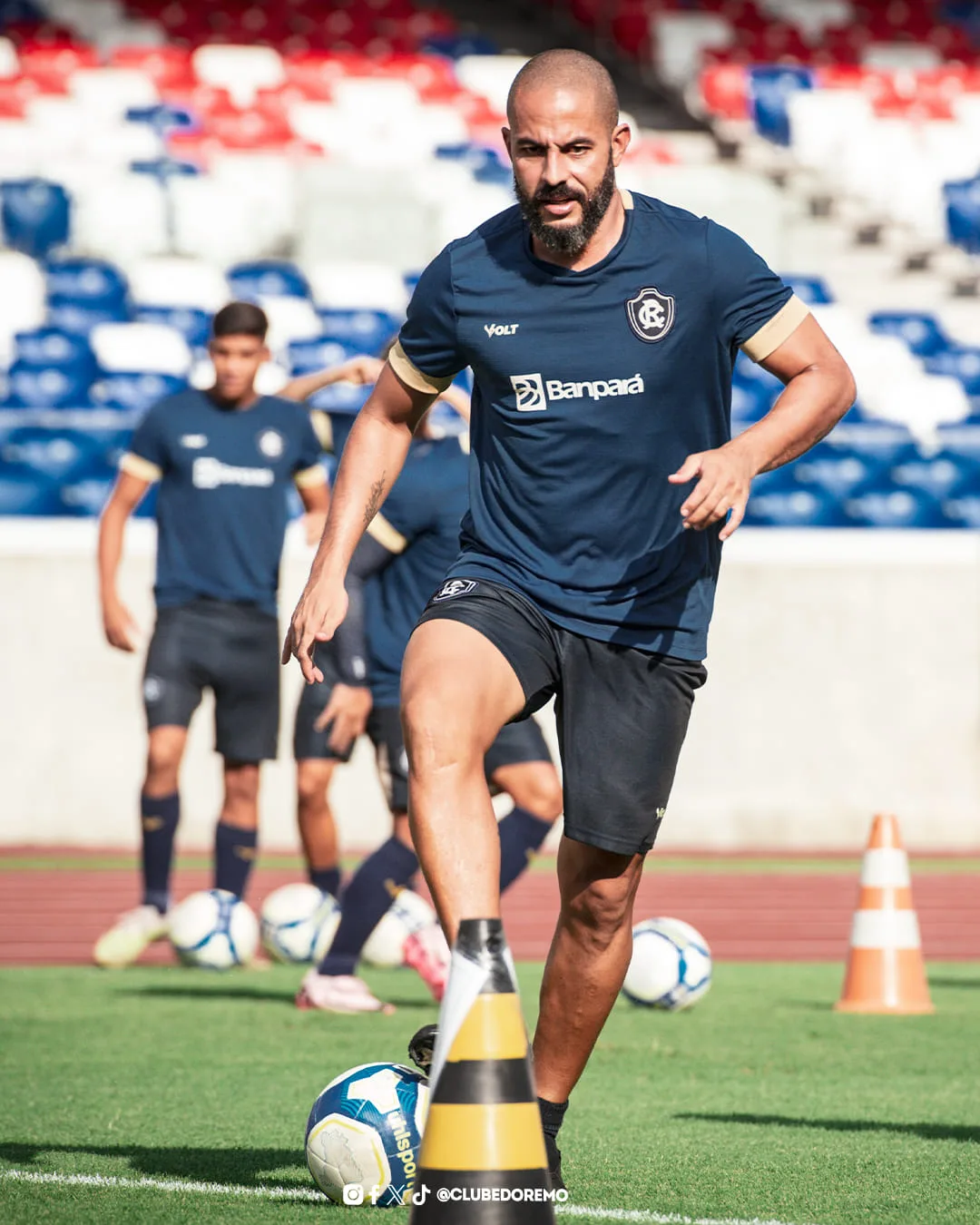 Ytalo garante que o time trabalha forte jogo a jogo em busca do acesso - Foto: Samara Miranda/Remo