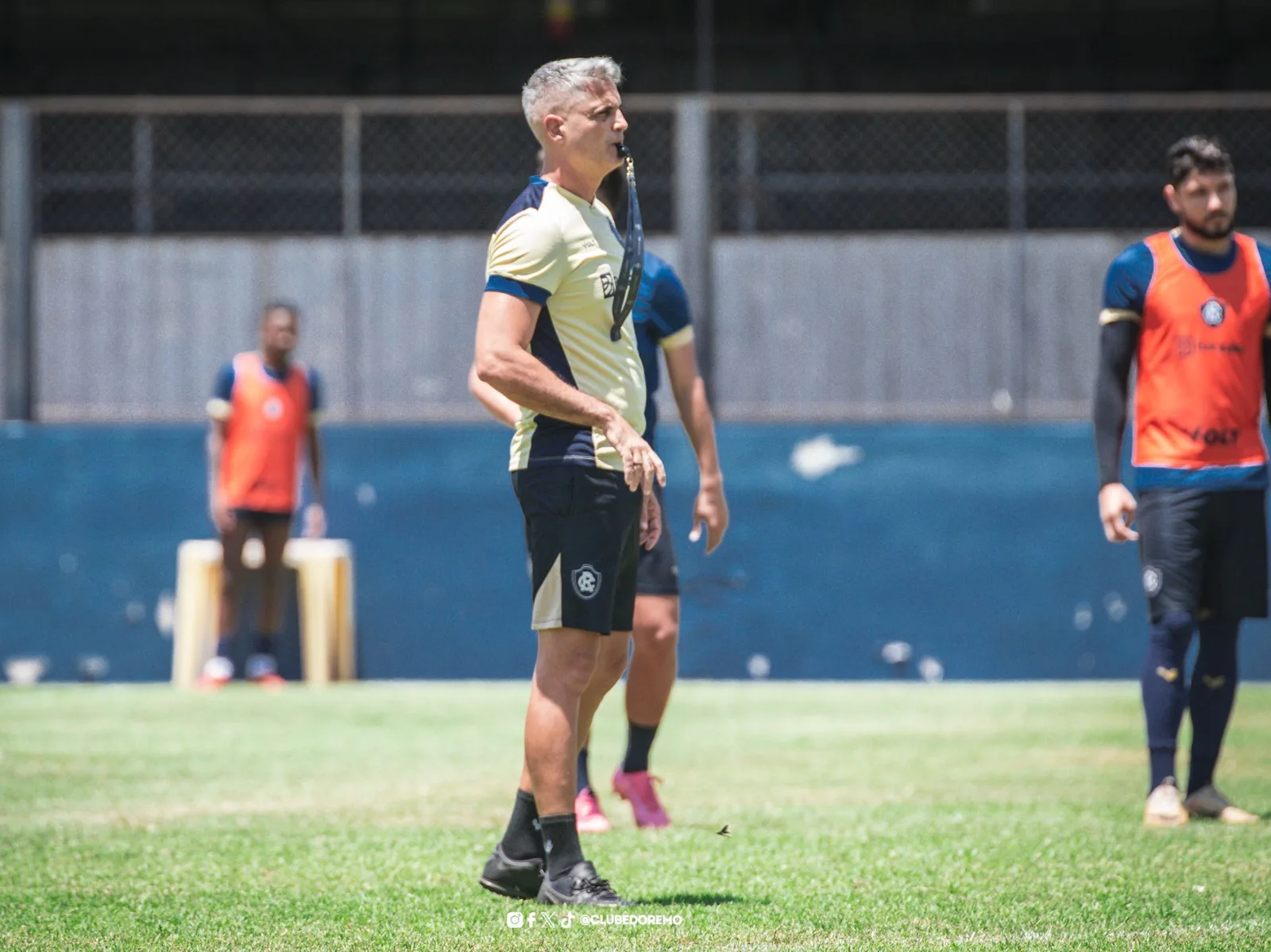 Para Rodrigo Santana, time azulino aprendeu as lições dos jogos passados e vai em busca do resultado positivo - Foto: Samara Miranda/Remo