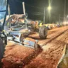 Obras contram com frentes de trabalho dia e noite. Foto: Divulgação