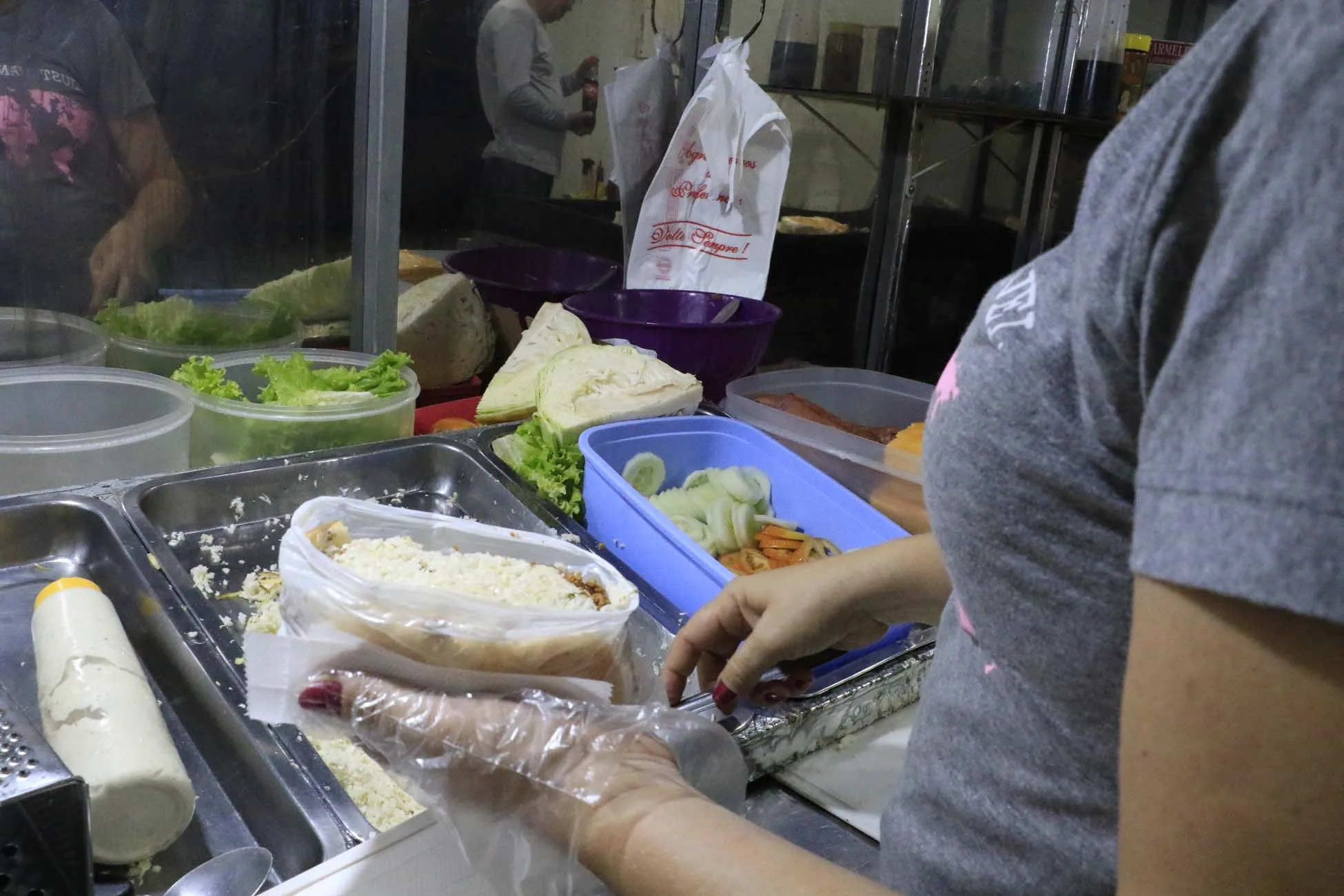 Lanche de rua é um dos preferidos da população. Foto: Antonio Melo