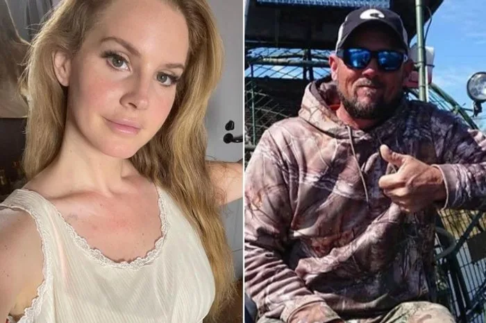 Lana Del Rey, 39, subiu ao altar nesta quinta-feira (26) com o guia turístico de jacarés Jeremy Dufrane, 56.