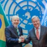 Presidente da República, Luiz Inácio Lula da Silva, durante encontro com o Secretário-Geral das Nações Unidas, António Guterres, na Sede das Nações Unidas (ONU). Nova York - Estados Unidos.

Foto: Ricardo Stuckert / PR