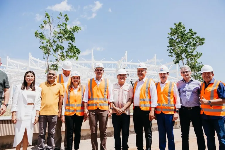 Comitiva do Governo Federal visitou canteiro de obras do Parque da Cidade, em Belém. Foto: Wagner Lopes / Casa Civil

