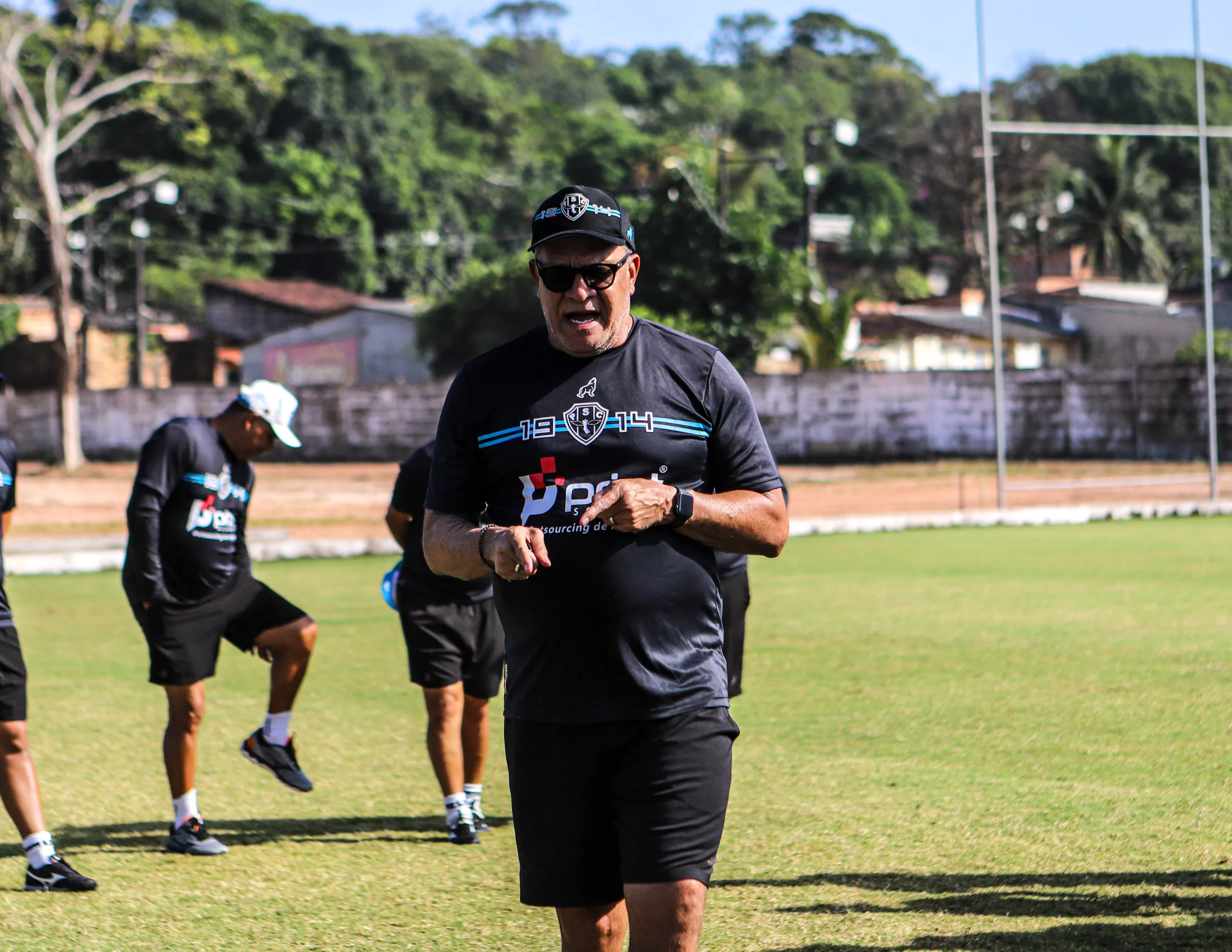 Hélio dos Anjos deixou o Papão após time engatar sequência de nove jogos sem vitória na Série B. FOTO: MATHEUS VIEIRA / PSC