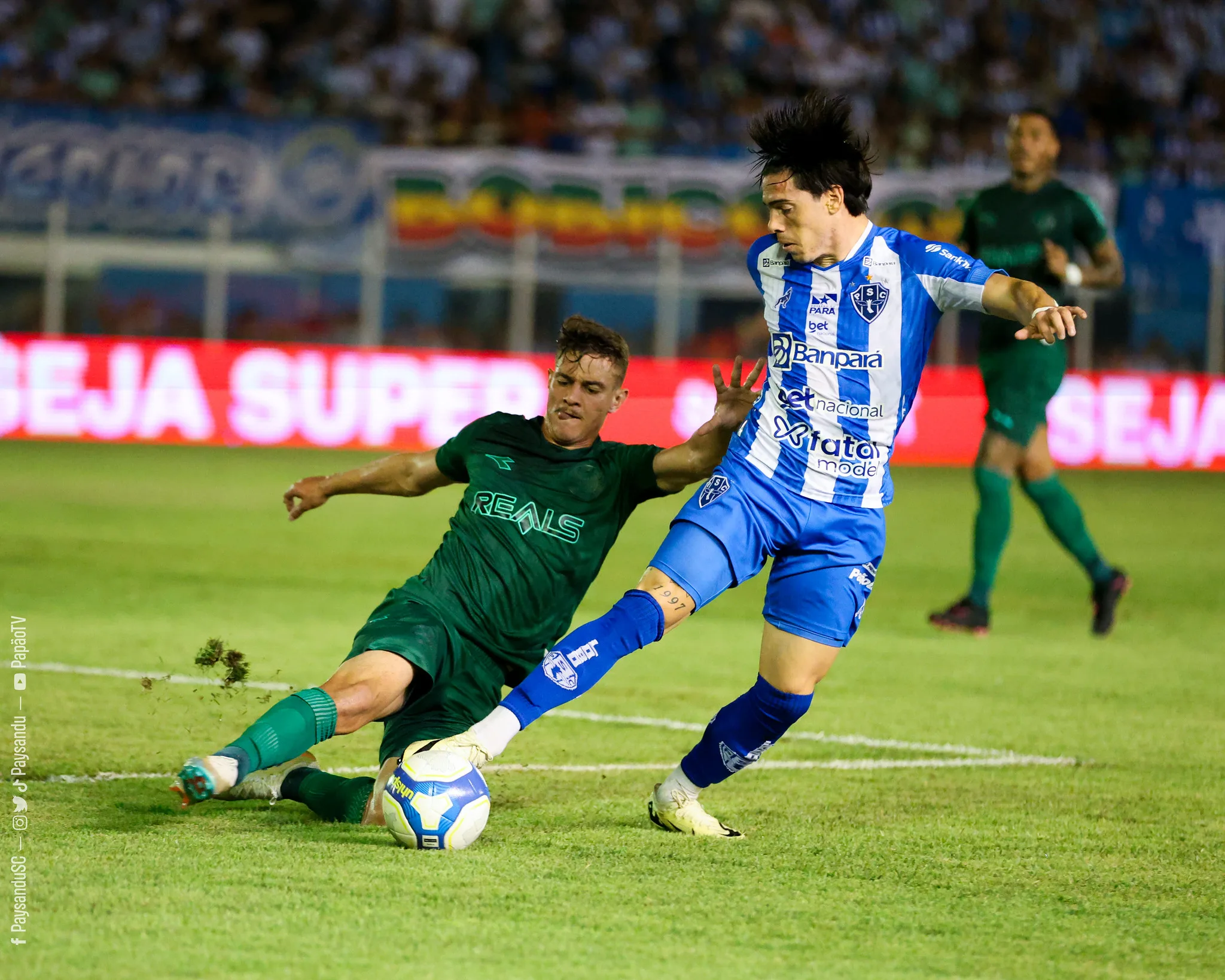 O Paysandu foi guerreiro contra o Coxa. Foto: Jorge Luís Totti/Paysandu