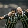 O Galo encaminhou vaga para a final da Libertadores. Fotos: Pedro Souza / Atlético