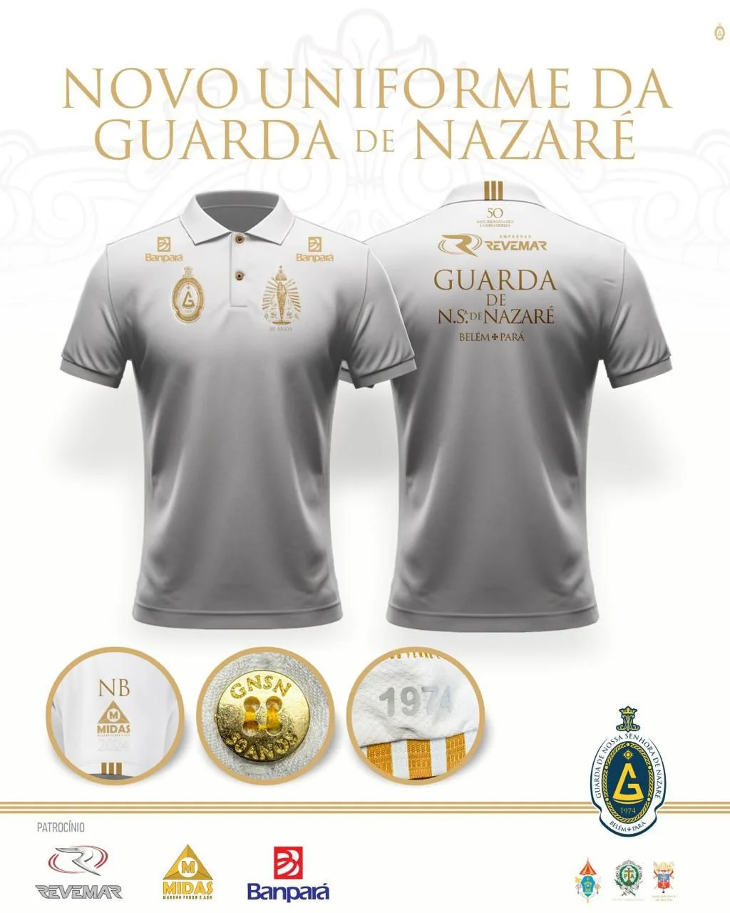 Conheça o novo uniforme da Guarda de Nazaré