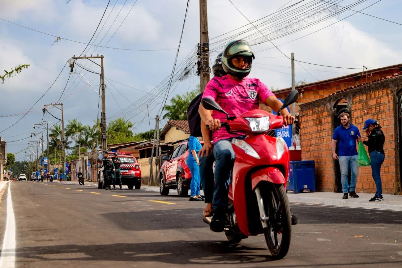 Travessa São Geraldo, no bairro do Tapanã, em Belém. Foto: Pedro Guerreiro/Ag.Pará