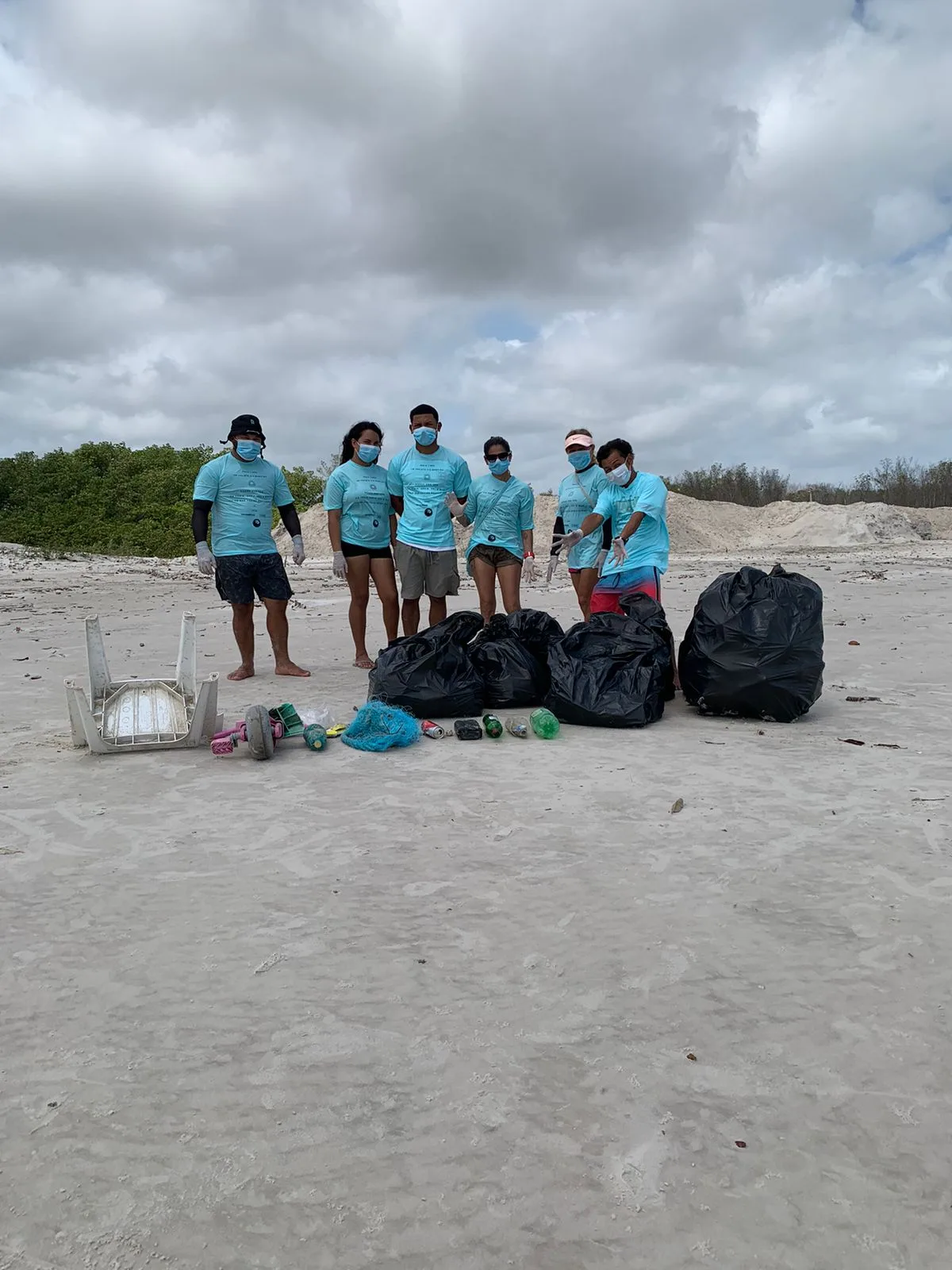 Cia. Marítima leva seu projeto Praia Limpa para Salinas