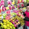 Levantamento de preço de frutas nas feira.