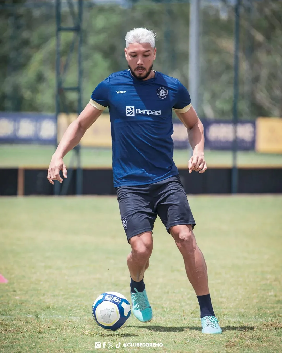 Paulinho Curuá segue como titular e pede foco total contra o Belo - Foto: Samara Miranda/Remo