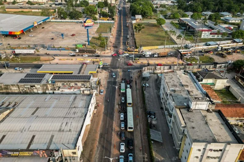 Os trabalhos devem durar 90 dias, a orientação é para que os motoristas utilizem rotas alternativas . Foto: Raphael Luz / Agência Pará