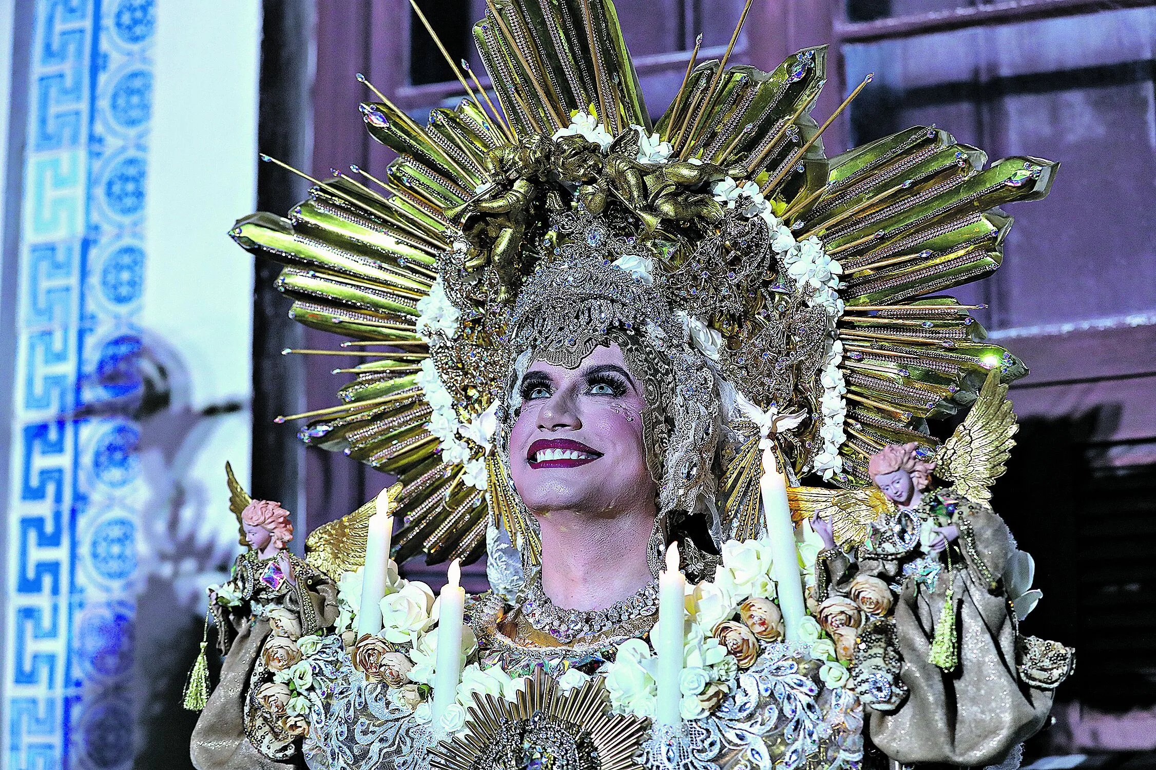 Nesta sexta-feira, 11, o Auto do Círio vai ocupar mais uma vez as ruas do Centro Histórico de Belém com um grande cortejo artístico e cultural. Foto-Wagner Santana.