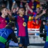 Raphinha fez três gols na goleada do Barcelona. Foto: Divulgação