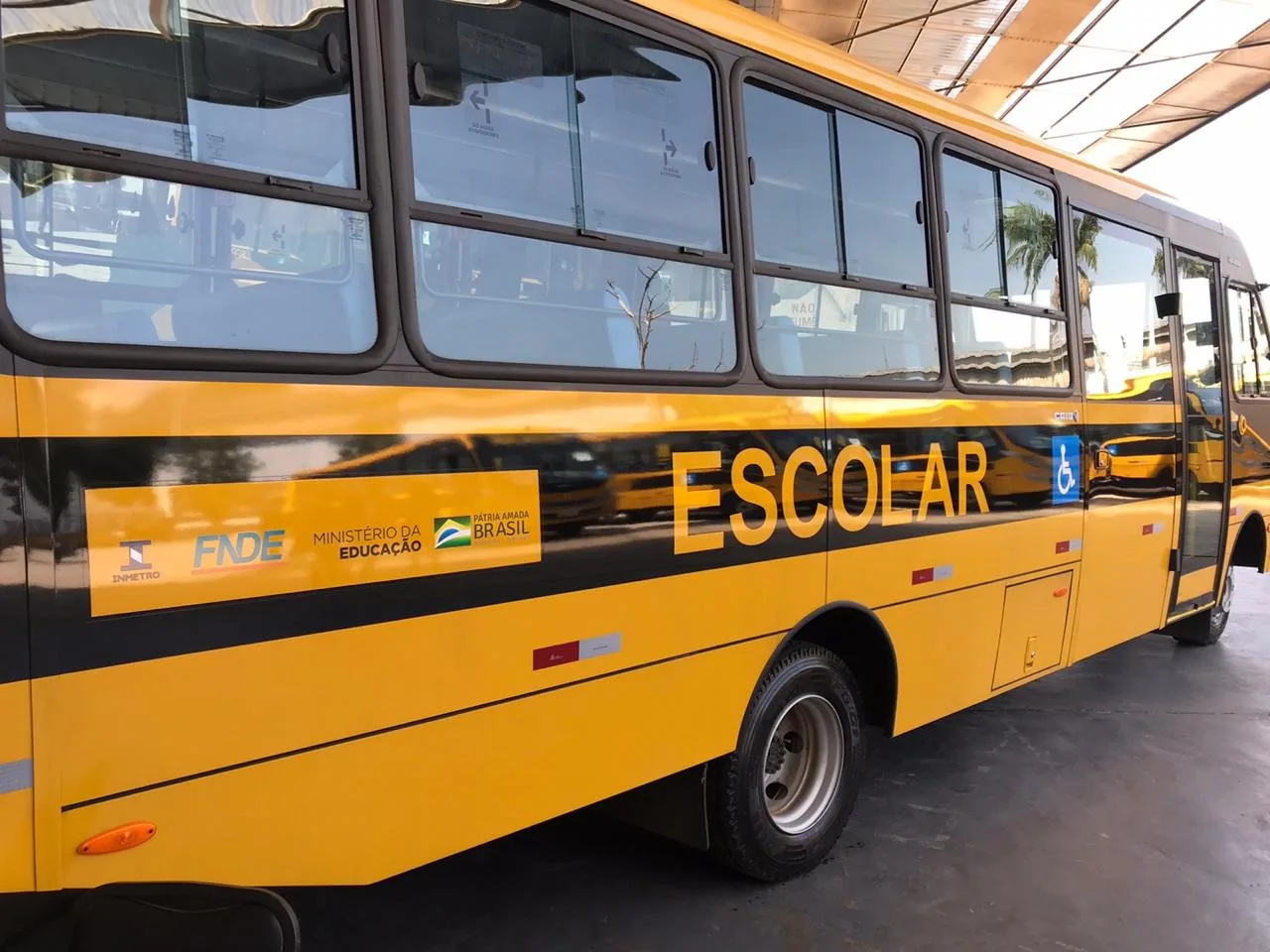 Ônibus escolares Foto: divulgação