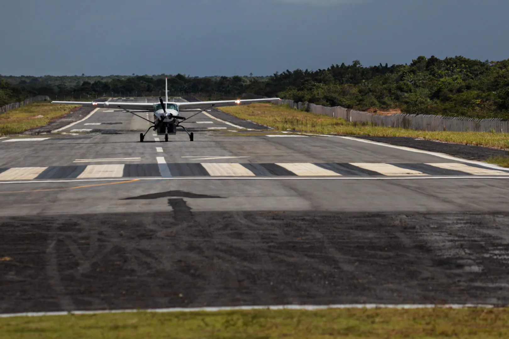 Aeroporto de Salinópolis é um dos que compõem os blocos que vão a leilão. Foto: Pedro Guerreiro/Ag. Pará