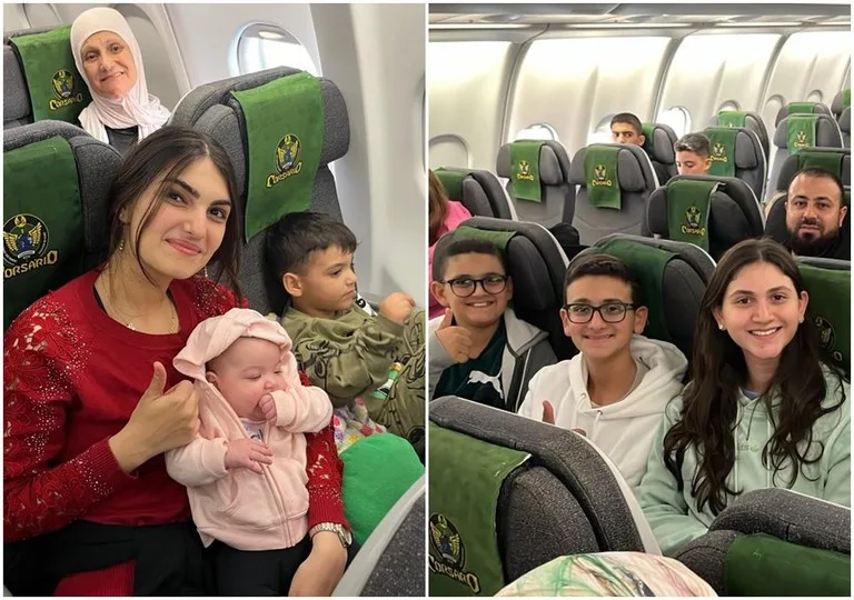 Segundo voo com brasileiros e familiares resgatados do Líbano pousa no Brasil com 227 passageiros. Foto: FAB