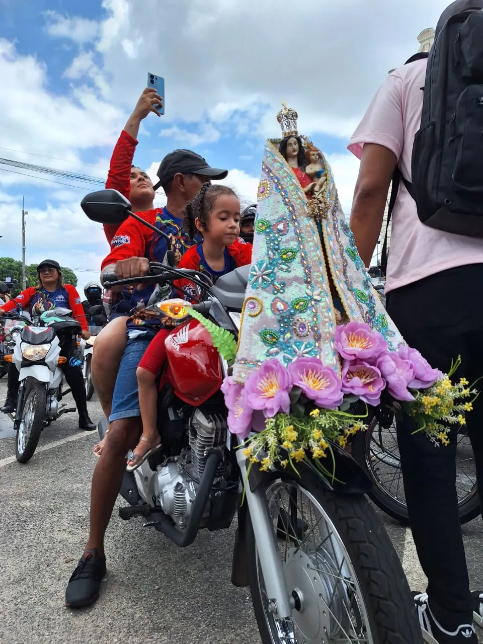 Moto Romaria reuniu milhares de motociclistas em Belém; veja como foi