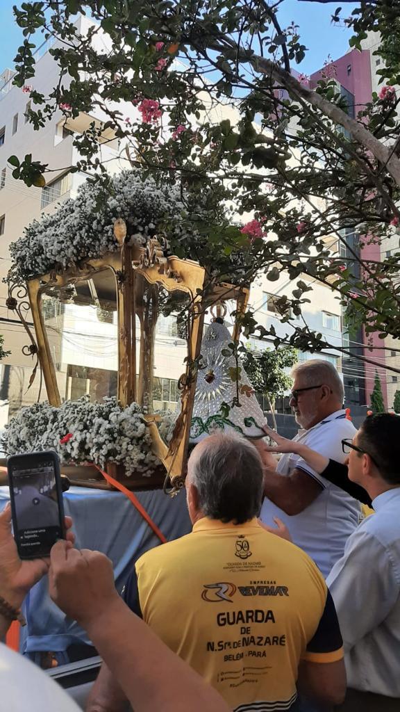 Nossa Senhora de Nazaré peregrina na Arquidiocese de BH. Foto: DFN/arquivo