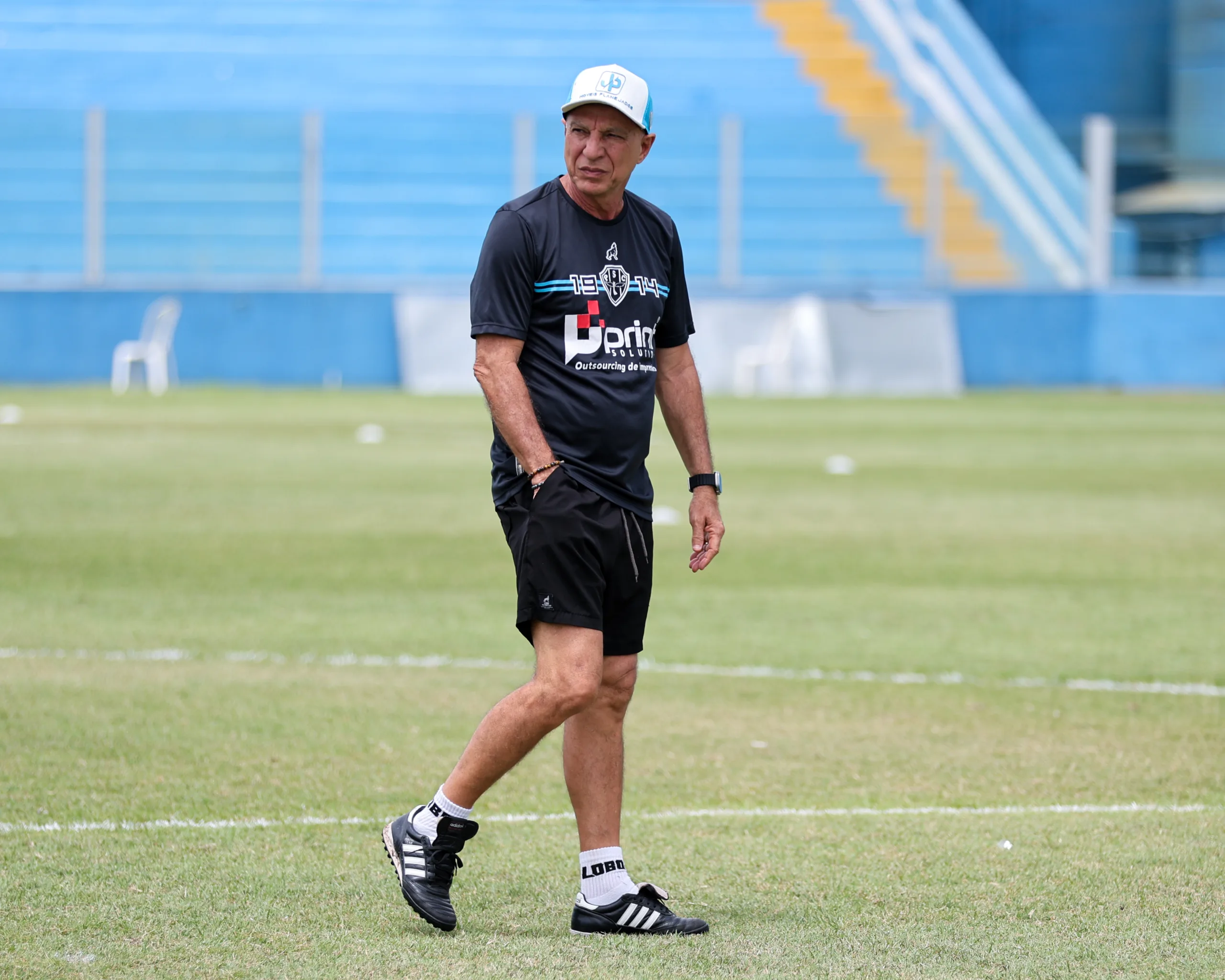 Márcio Fernandes terá uma missão complicada fora de casa, já que o Papão não vence fora de Belém há quatro meses - Foto: Jorge Luis Totti/PSC