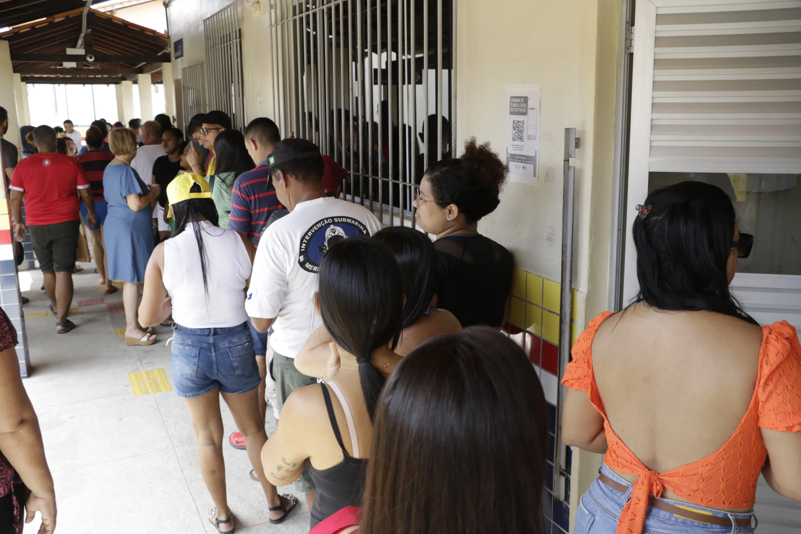 Eleitores que não votaram no primeiro turno das eleições municipais deste ano, ocorrido no último domingo (6), podem votar no segundo, no próximo dia 27 de outubro. Foto celso Rodrigues/ Diário do Pará.