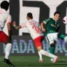 Palmeiras ficou no 0 a 0 na partida contra o Red Bull Bragantino na tarde deste sábado. Foto: Cesar Greco/Palmeiras/by Canon