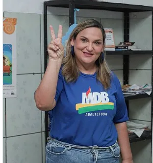 Abaetetuba: Francineti Carvalho (MDB) é reeleita com diferença de 32 votos